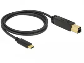 Delock kabelis USB 3.1 Gen 2 USB Type-C™ kištukas > USB Type-B kištukas 1,0 m juodas