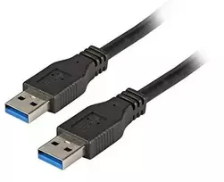 EFB Elektronik K5210SW.5 - 5 m - USB A - USB A - USB 3.2 Gen 1 (3.1 Gen 1) - 5000Mbit/s - Juodas