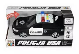 Pro Eximp Pro Kids Transporto priemonė su garsu - JAV Policija
