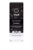 Augaliniai juodi plaukų dažai Juodas, Khadi Naturprodukte, 100g