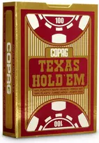 Copag Texas Holdem Pokerio Kortos (Juodos)
