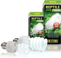 EXOTERRA - Roplių UVB 100 fluorescencinė lempa 25W E27 - (220.1871)