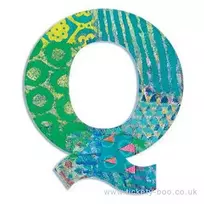 Djeco medinė raidė - Q ( DD04826 )