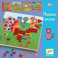 Djeco Lavinamasis žaislas - Mozaika - Mosaico animo ( DJ08137 )