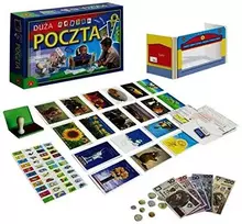 Alexander Poczta Duża - edukacinis rinkinys su langeliu, antspaudais ir pinigais ZA6081