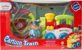 Askato Ciuchcia RC „Choo-choo“ traukinukas mažyliui