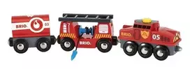 Ravensburger BRIO – ugniagesių gelbėjimo traukinys (33844)
