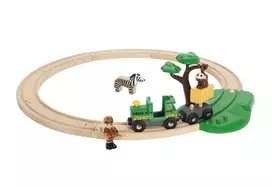 Brio Railway BRIO medinis traukinuko rinkinys Safaris 33720