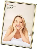 Nuotraukų rėmelis Walther Chloe auksinis 13x18 portreto rėmelis WD318G