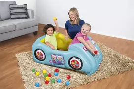 Bestway Pripučiamas baseinas 119x79cm + kamuoliukai (93535)