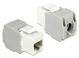 MODUŁ KEYSTONE GNIAZDO RJ45->LSA KAT.6 UTP DO PUSZKI MONTAŻOWEJ DELOCK