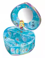 Pulio širdies formos undinėlės muzikinė dėžutė Pecoware