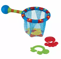 NUBY vonios žaislų rinkinys su žvejo tinkleliu