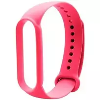 Išmaniosios apyrankės Xiaomi Mi Smart Band 3/4 silikoninis dirželis, Rožinės spalvos
