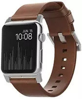 Nomad Išmaniojo laikrodžio Apple odinis dirželis, Rudos spalvos, 42/44mm