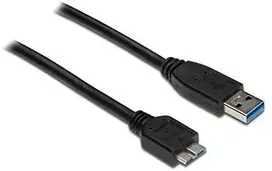 Good Connections Geros jungtys Micro USB 3.0 Kabelis 2m USB-A Stecker/Micro-B Stecker