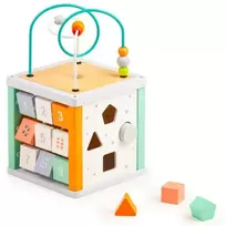 Ecotoys Lavinamasis kubas Eko žaislas - labirintas