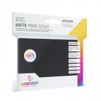 Gamegenic Card Game Sleeves: Matte Prime Juodas