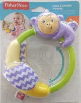 Fisher Price, Fisher Price, Beždžionėlė, Barškutis, Unisex, 3+ mėnesių