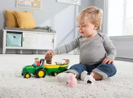 TOMY John Deere traktoriaus garsas / gyvūnai 34908