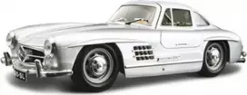 Bburago Mercedes- Benz 300SL 1954 Sidabrinis 1: 24 BBURAGO
