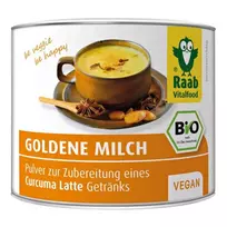 Auksinio pieno gėrimo milteliai Golden Milk, Raab Vitalfood, 70g