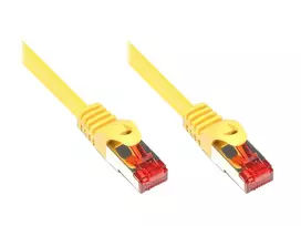 Good Connections Geri ryšiai Geri ryšiai Komutacinis kabelis CAT6 S/FTP 0,15m geltonas 250MHz