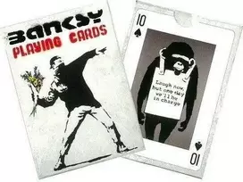 PIATNIK Žaidimo kortos „Banksy“