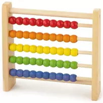 Mediniai spalvoti skaitliukai Viga Toys