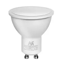 Żarówka „Maclean“ LED lemputė, GU10, 7 W, 220–240 V, 50/60 Hz, šiltai balta, 3000 K, 490 liumenų, MCE437 WW