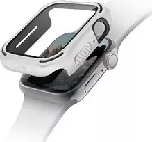 Išmaniojo laikrodžio Apple Watch 4/5/6/SE ekrano rėmelis, Baltos spalvos, 44mm