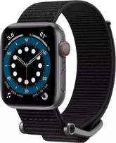 Išmaniojo laikrodžio Apple 4/5/6/7/SE dirželis, Juodos spalvos, 44/45mm