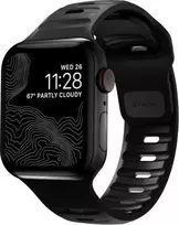 Apyrankė Nomad Sport Strap M/L, juodas - Apple Watch 49mm/46mm/45mm/44mm/42mm