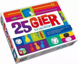 „Multigra“ stalo žaidimai, 25 žaidimai visai šeimai, GR0296