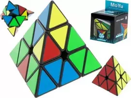 KIK PYRAMINX dėlionės kubo žaidimas Juodas MoYu