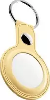 KeyBudz KeyBudz AirTag Keyring - Odinis apsauginis dėklas AirTag 2-pack (Pastel- geltona)