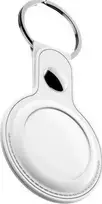 KeyBudz KeyBudz AirTag Keyring - Odinis apsauginis dėklas AirTag 2-pack (balta)