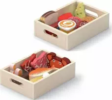 Viga Toys Medinis maisto produktų rinkinys Viga