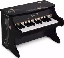Medinis juodas pianinas CLASSIC WORLD
