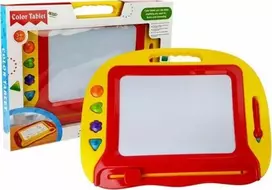 Magnetinė rašymo lenta su antspaudais Lean Toys
