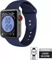 „Crong Liquid“ – dirželis „Apple Watch“ 44/45/46/49 mm (tamsiai mėlynas)