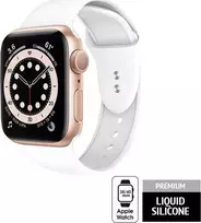Crong Liquid – apyrankė skirta Apple Watch 38/40/41/42 mm baltas