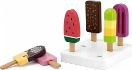 Viga Toys VIGA Medinė Žaislų Rinkinys - Ledai Ant Lazdelės?