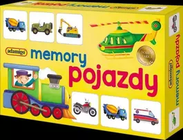 Atminties žaidimas Mini Vehicles ADAMIGO 7196