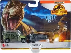 Mattel Matchbox Jurassic World Vehicle Tyranno-Hauler dinozaurų transporteris