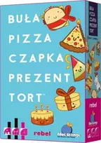 „Rebel Dynamic“ kortų žaidimas Duona, Pica, Skrybėlė, Dovana, Tortas GR0836