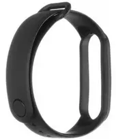 Tactical Išmaniosios apyrankės Xiaomi Mi Band 5/6 silikoninis dirželis, Juodos spalvos