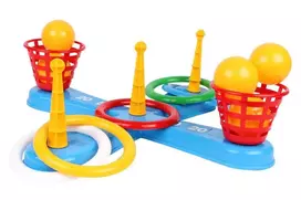 Technok žaidimas Užmesk žiedą su kamuoliukais 46.5 cm