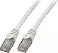Efb Elektronik EFB EFB RJ45 Patchkabel U/UTP Cat.5e LSZH, baltas, 7,5m, AWG24/7