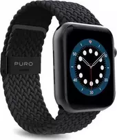 Išmaniojo laikrodžio Apple Watch 1/2/3/4/5/6/SE dirželis, Juodos spalvos, 42/44mm
